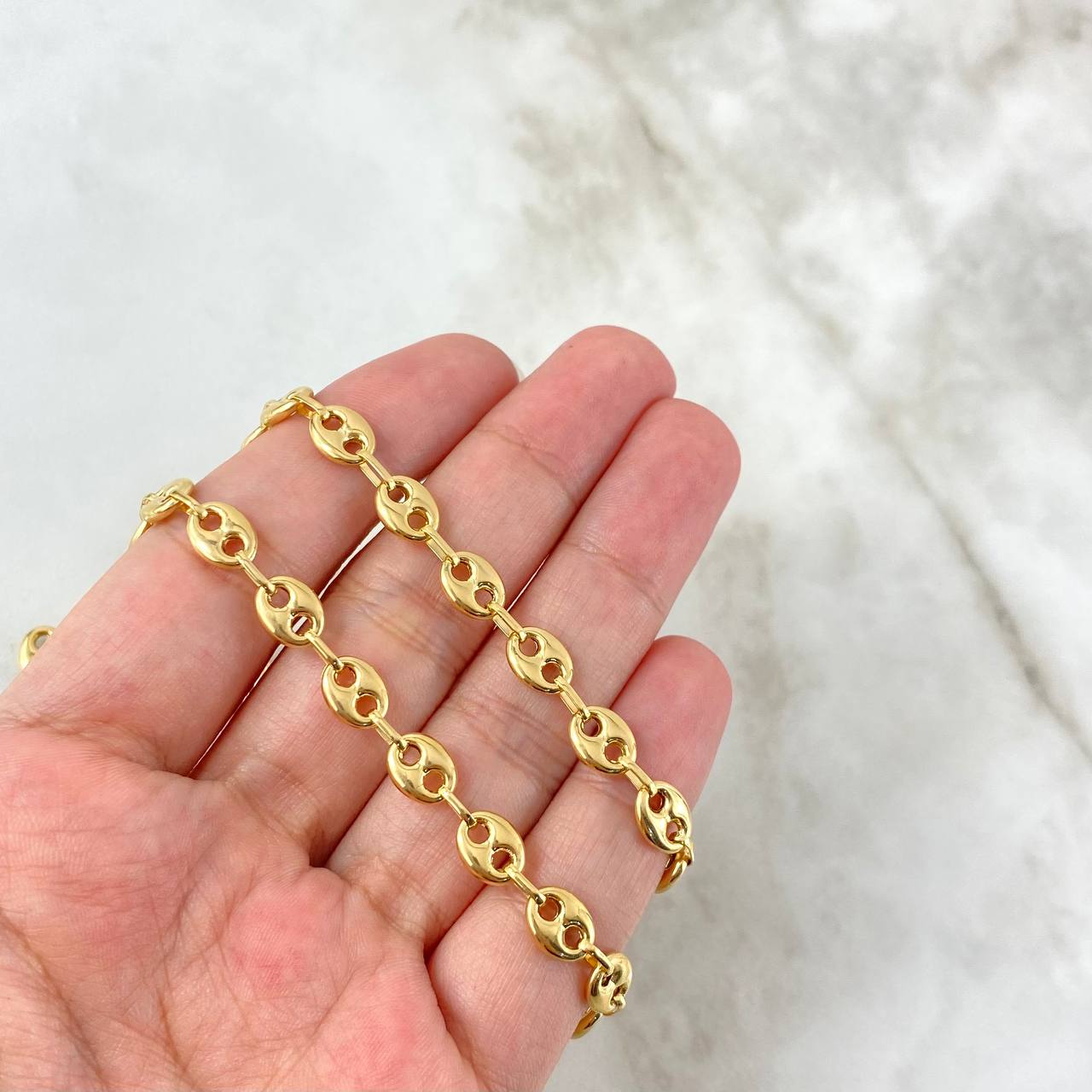 Cadena GC 12.75gr / 50cm / 6.3mm Oro Amarillo 18K