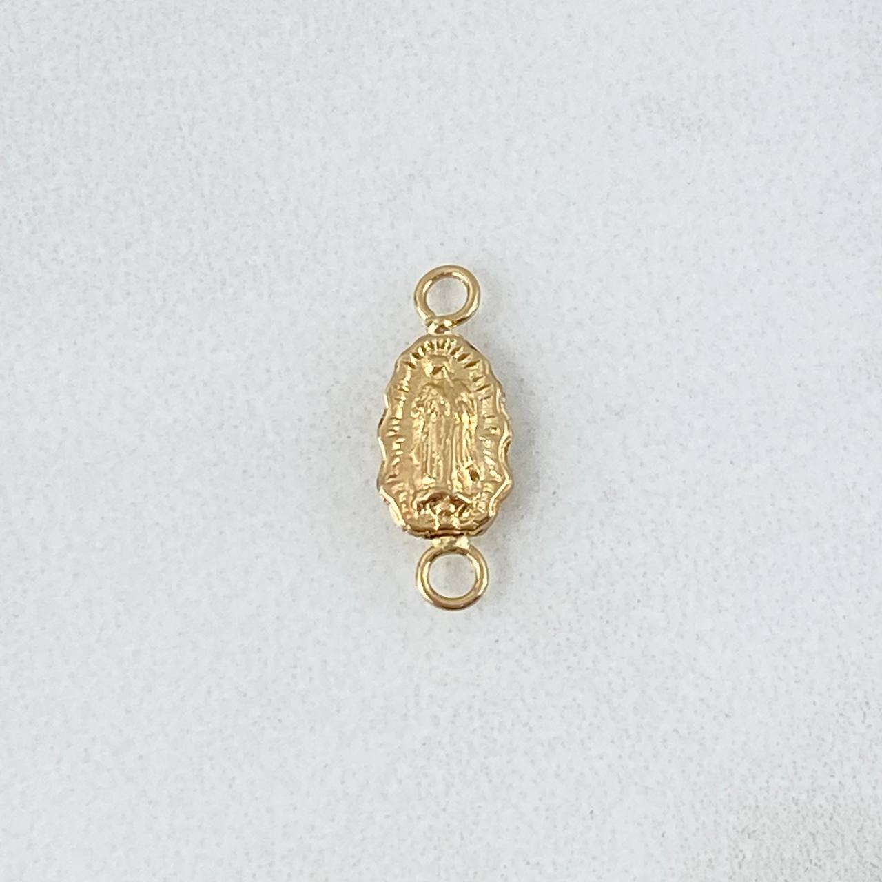 Herraje Virgen Guadalupe 0.25gr / 1.3cm / Silueta Oro Amarillo ©