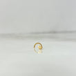 Piercing Chispa Curva Corazon 0.15gr / 0.7cm / 2.5mm Oro Amarillo (Joya)