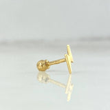 Piercing Rayo 0.3gr / 0.4cm / 3mm Oro Amarillo (Joya) ©