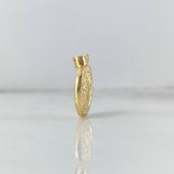 Dije San Benito 1.4gr / 2.5cm / Troquelado Oro Amarillo