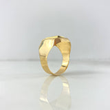 Anillo Sello Naipe 4.35gr / T9 1/4 / Oro Amarillo ©