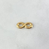 Herraje Infinito 0.65gr / 1.7cm / Oro Amarillo ©