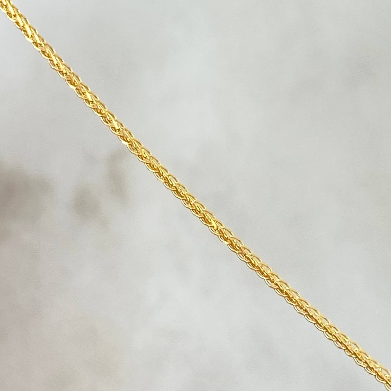 Cadena Franco 1.4gr / 45cm / 1mm Oro Amarillo +4 *