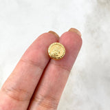 Herraje Virgen de Guadalupe 0.55gr / 1cm / Tambor Oro Amarillo