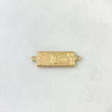 Herraje Dolar 1.35gr / 3.2cm / Troquelado Oro Amarillo 18K