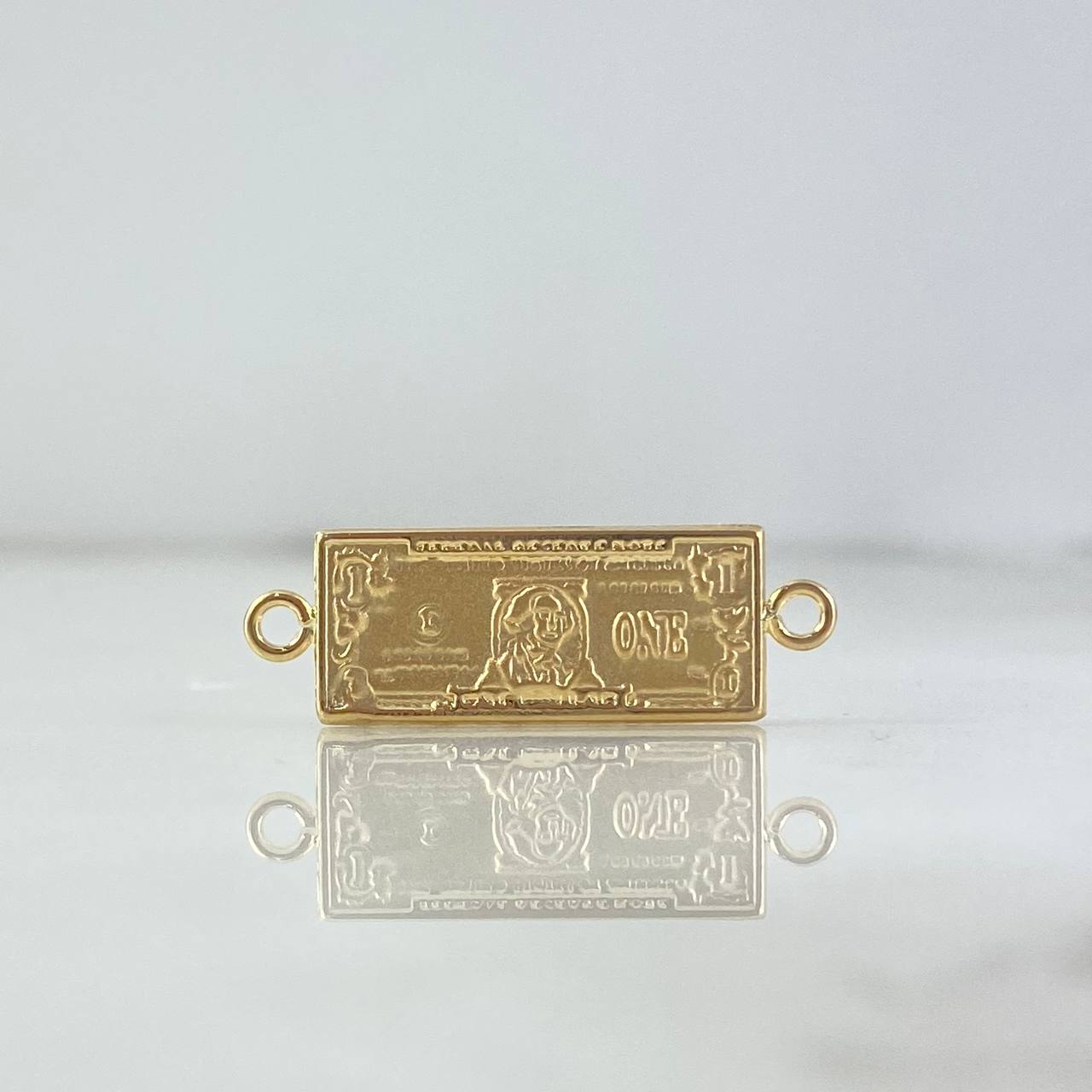 Herraje Dolar 1.35gr / 3.2cm / Troquelado Oro Amarillo 18K