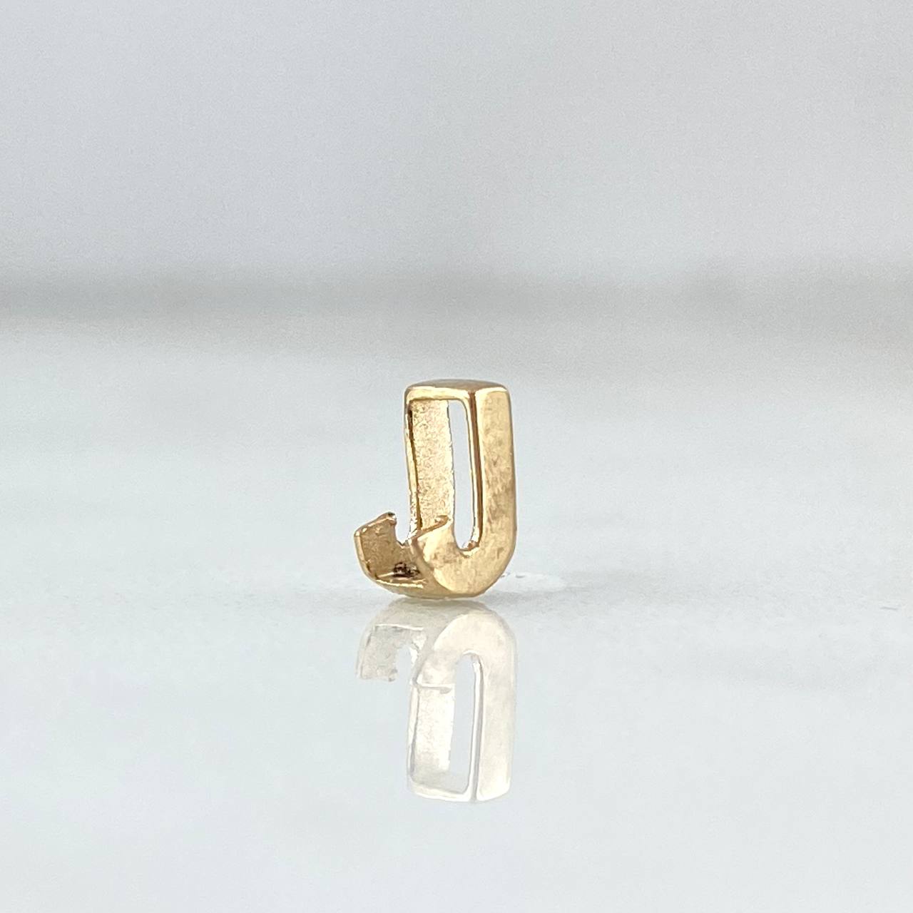 Herraje Letra J 0.15gr / 0.5cm / Tambor Oro Amarillo