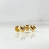 Topos Corazon 0.6gr / Oro Amarillo