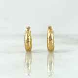 Candongas Nia 1.5gr / 1.1cm / Oro Amarillo