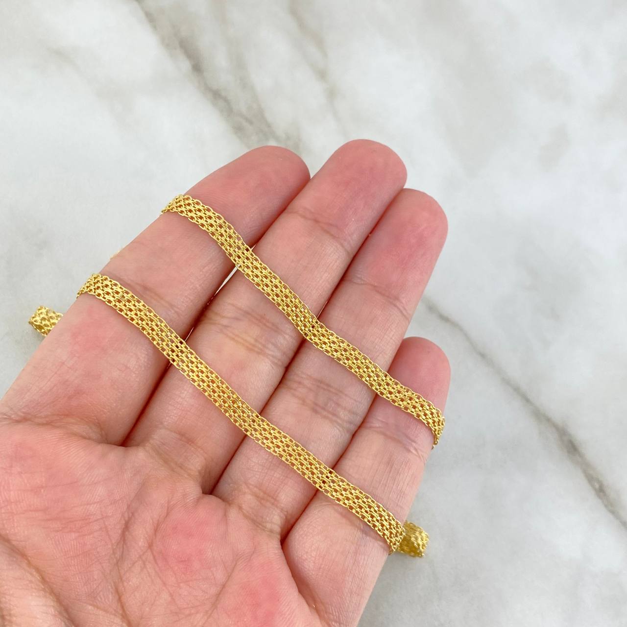 Cadena China 8.5gr / 60cm / 4mm Oro Amarillo +0 18K *