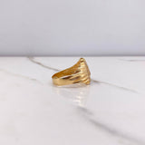 Anillo Virgen Guadalupe 6.15gr / T9 3/4 / Circones Blancos Azules Fucsias Oro Amarillo &