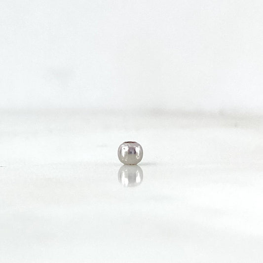 Bola Lisa 0.05gr / 3mm Oro Blanco ©