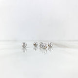 Bola Diamantada 6mm / 0.3gr Oro Blanco