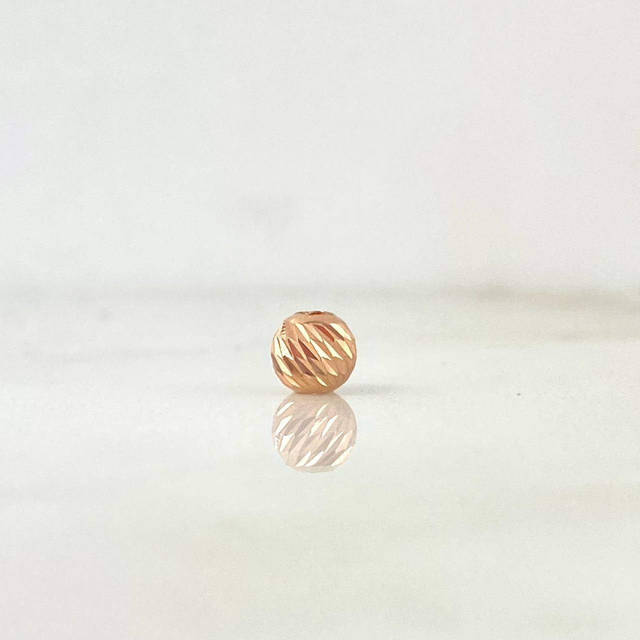 Bola Diamantada 5mm / 0.22gr Oro Rosa