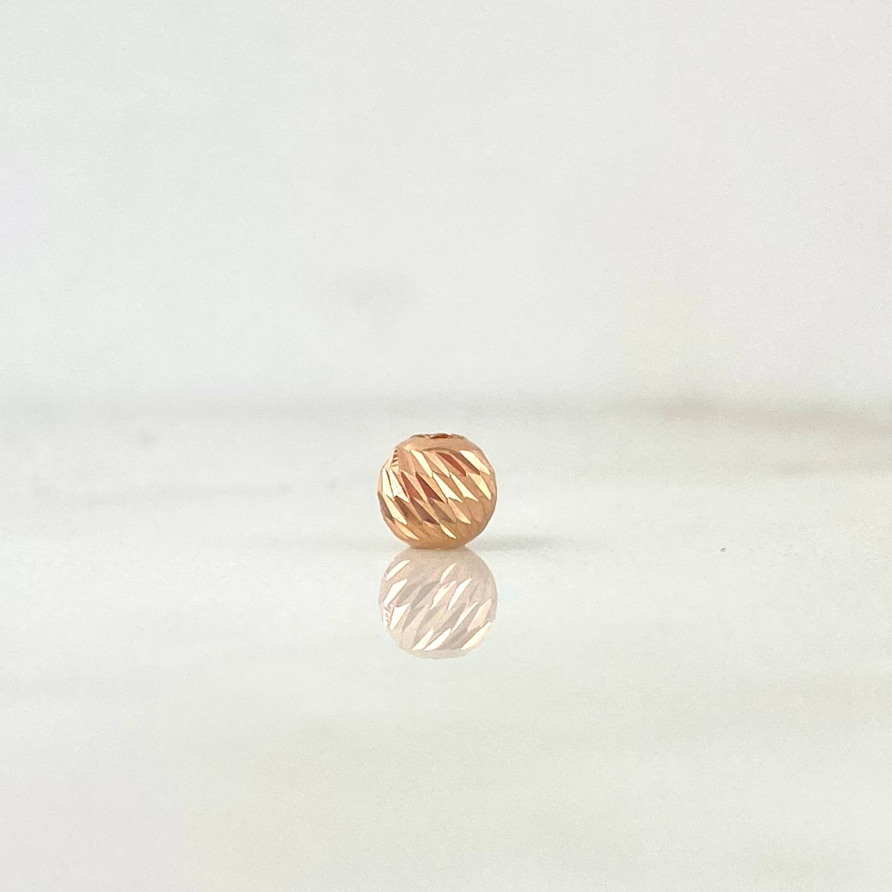 Bola Diamantada 0.22gr / 5mm Oro Rosa ©