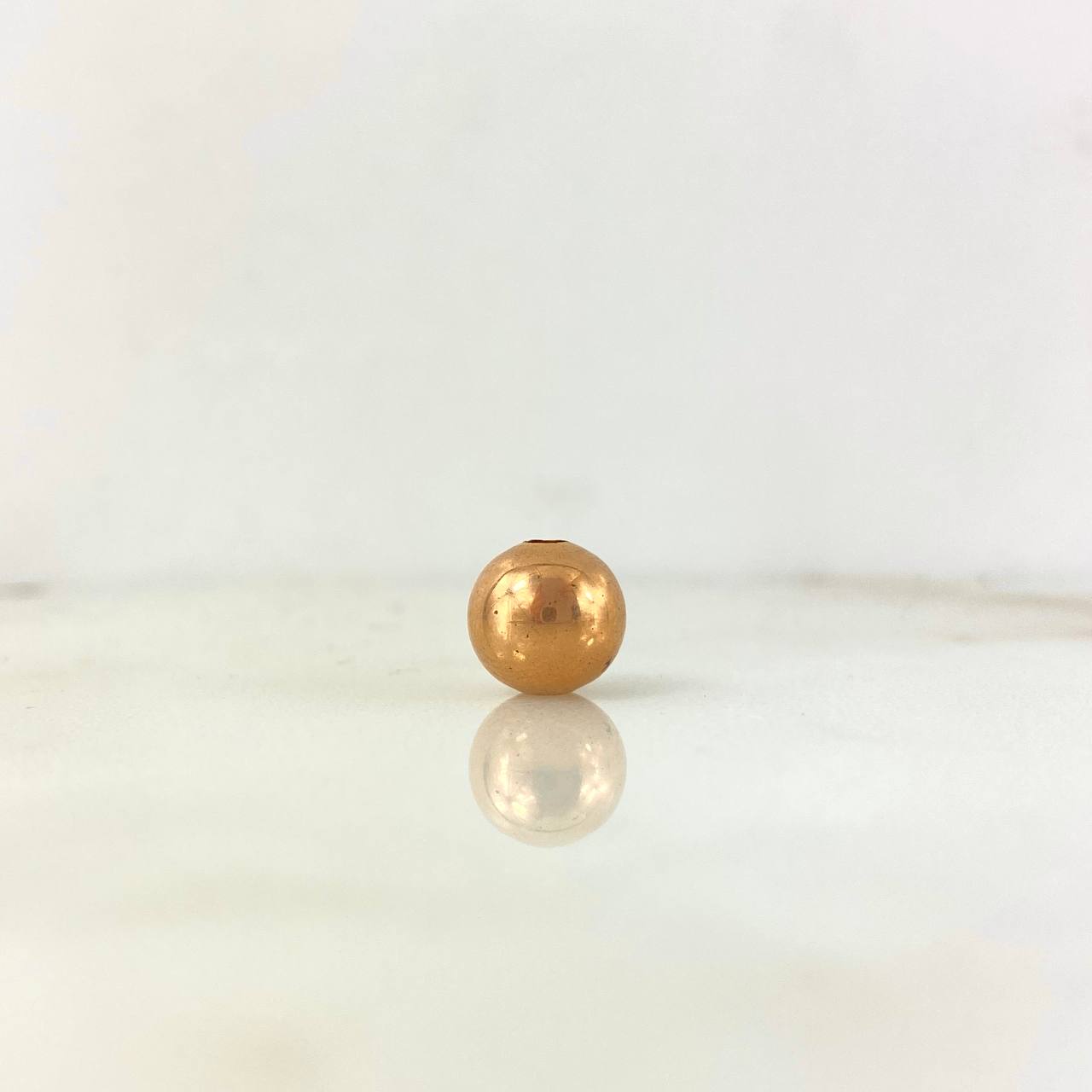 Bola Lisa 8mm / 0,32gr Oro Rosa &