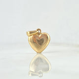 Dije Corazon Relicario 2.25gr / 1.8cm / Oro Amarillo