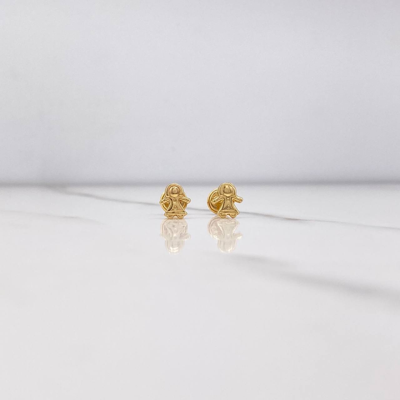 Topos Niña 0.65gr / Lisas Oro Amarillo $