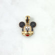 Dije Raton Mickey 3.6gr / 2.5cm / Circones Negros Blancos Oro Amarillo