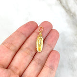 Dije Virgen del Carmen 2.05gr / 2.8cm / Mateada Oro Amarillo