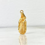 Dije Virgen del Carmen 2.05gr / 2.8cm / Mateada Oro Amarillo