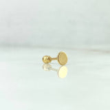 Piercing Aro Plano 0.4gr / 1cm-1mm Oro Amarillo (Joya) ©