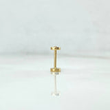 Piercing Circulo 4mm 0.5gr / 0.8cm-1mm Oro Amarillo (Joya)