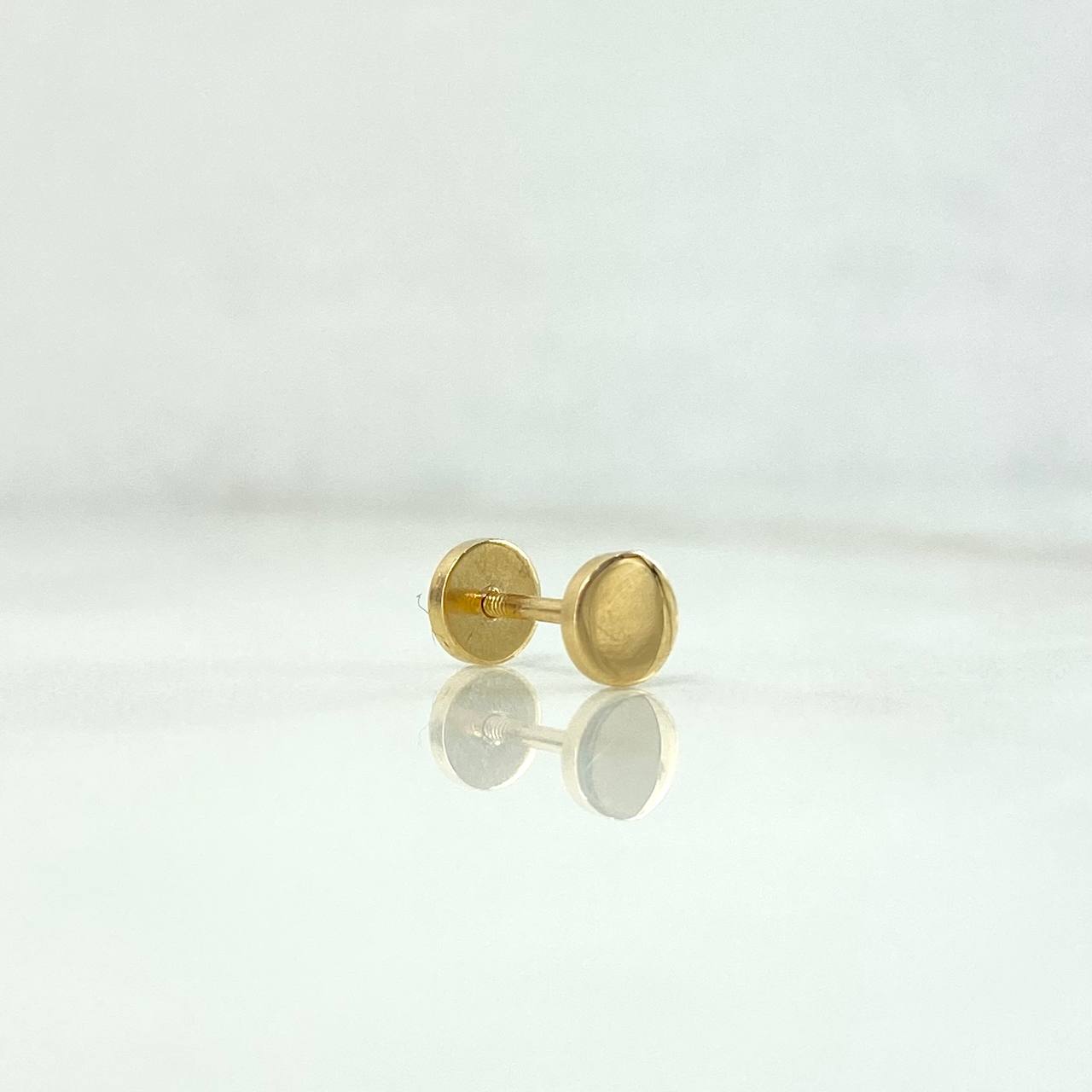 Piercing Circulo 5mm 0.75gr / 1cm-1mm Oro Amarillo (Joya)