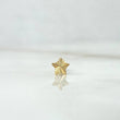 Piercing Estrella Diamantada 0.3gr / 1cm-1mm Oro Amarillo (Joya) ©