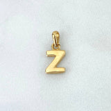 Dije Letra Z Lisa 0.6gr / 1.4cm / Oro Amarillo