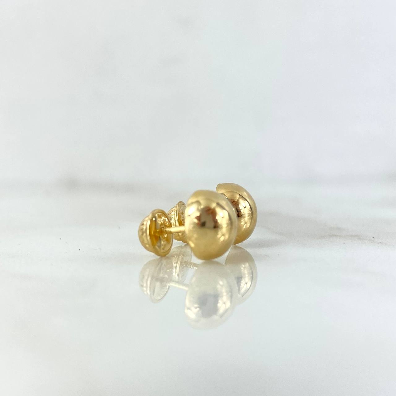 Topos Media Bola 8mm 0.9gr / Lisa Oro Amarillo *