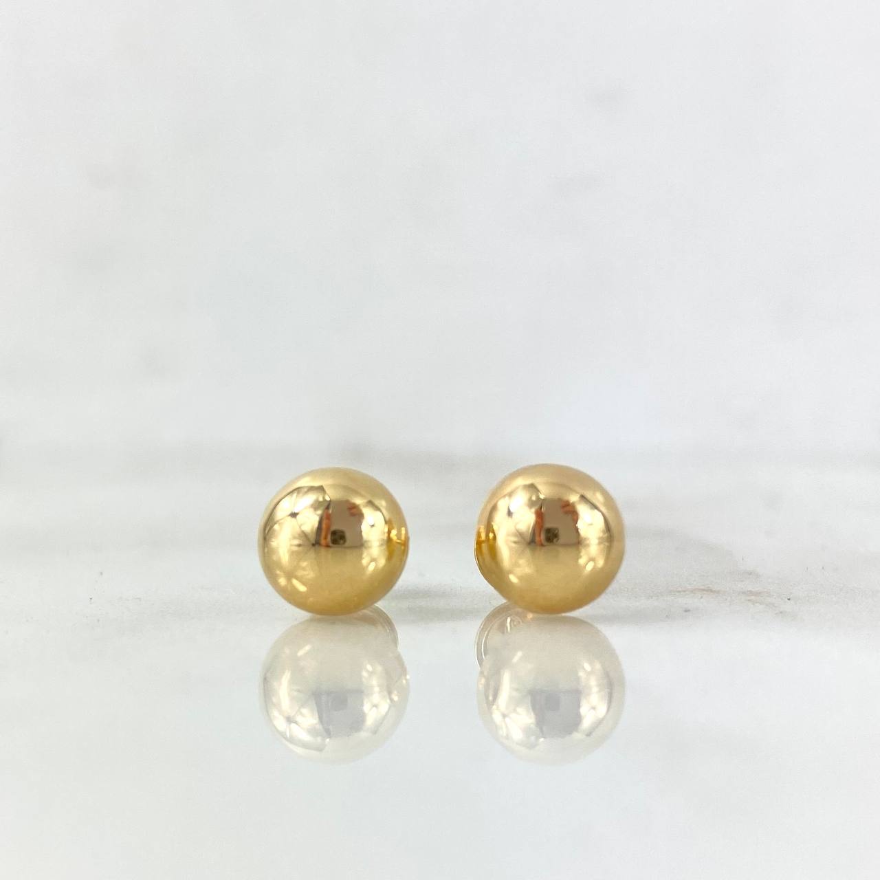 Topos Media Bola 8mm 0.9gr / Lisa Oro Amarillo *