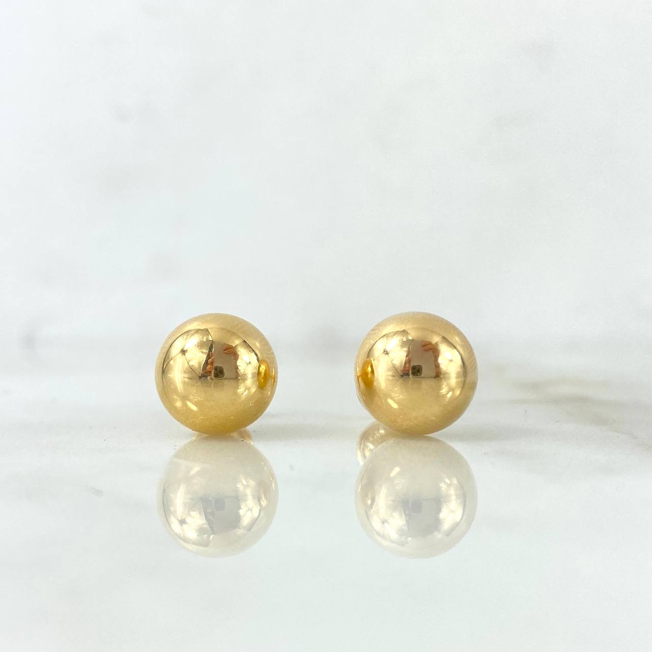 Topos Bola 10mm 1.35gr / Lisa Oro Amarillo