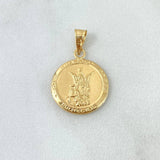 Dije Angel de la Guarda 1.3gr / 2.5cm / Troquelado Oro Amarillo