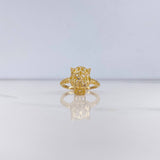 Anillo Pantera Filigrana 2.8gr / T6 1/2 / Oro Amarillo &