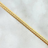 Pulso Serpiente 3.65gr / 19cm / 3.6mm Oro Amarillo +3 *