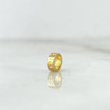 Herraje Tornillo 0.25gr / 0.5cm / Circulo Oro Amarillo