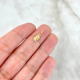 Dije Calavera 0.5gr / 1cm / Oro Amarillo