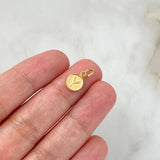 Dije Letra Y 0.35gr / 1.5cm / Doble Faz Oro Amarillo