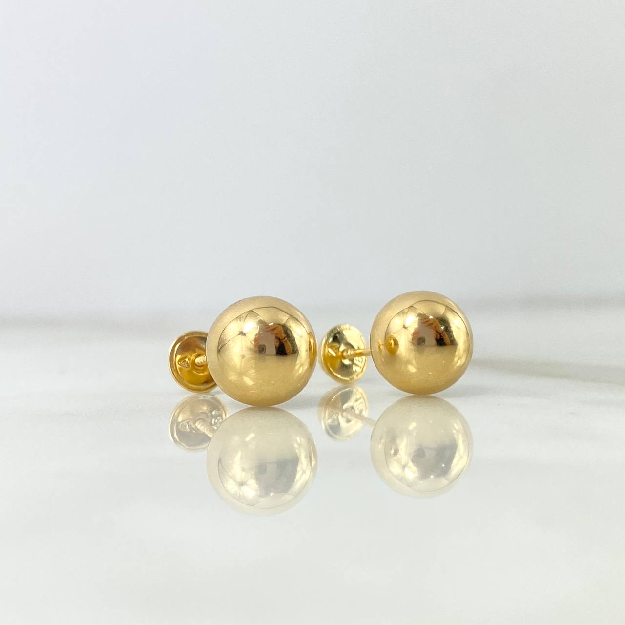 Topos Bola 9mm 1.25gr / Lisa Oro Amarillo