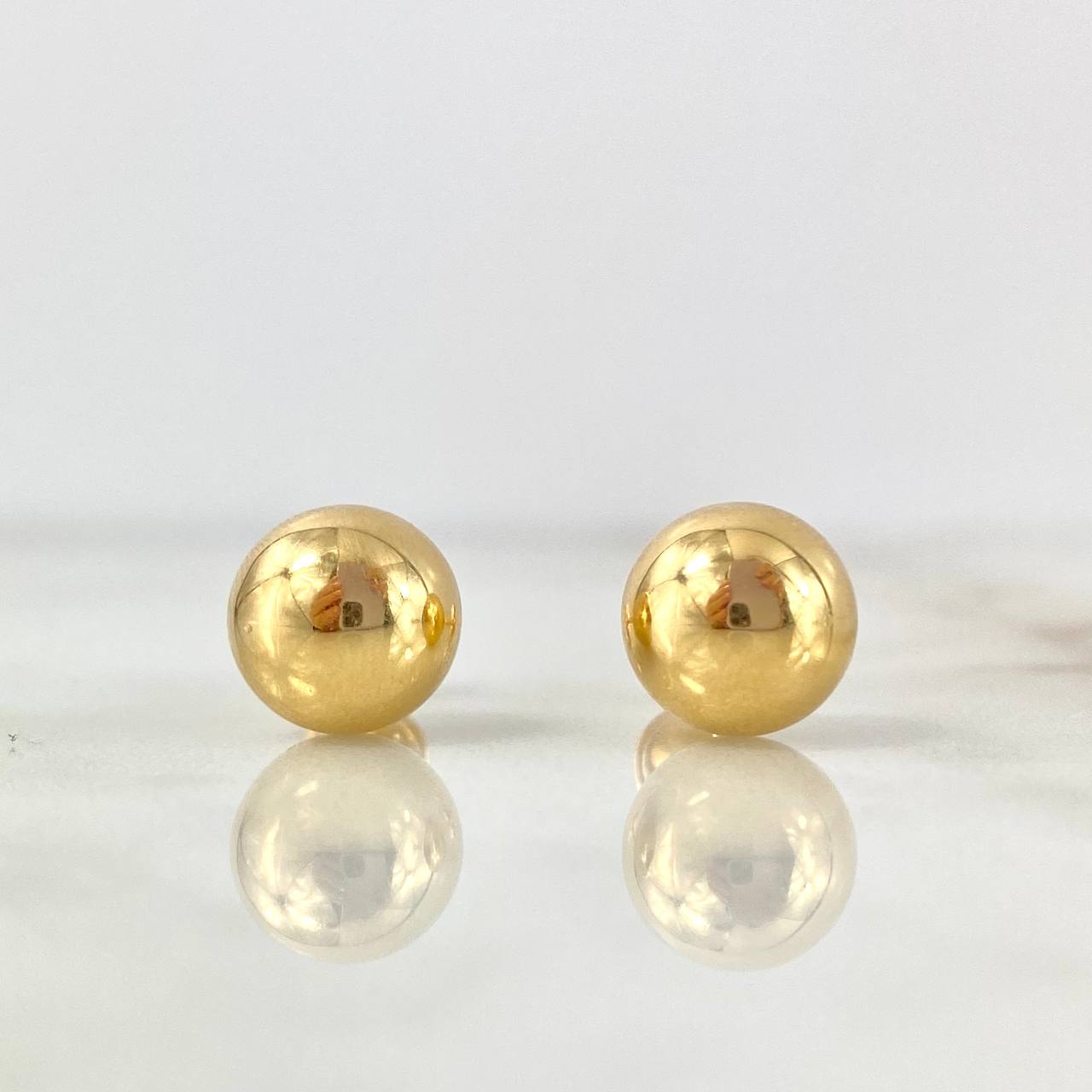 Topos Bola 9mm 1.2gr / Lisa Oro Amarillo *