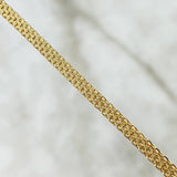 Cadena China 7.95gr / 60cm / 3mm Oro Amarillo +0