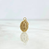 Dije Virgen Guadalupe 0.3gr / 1.5cm / Troquelada Oro Amarillo