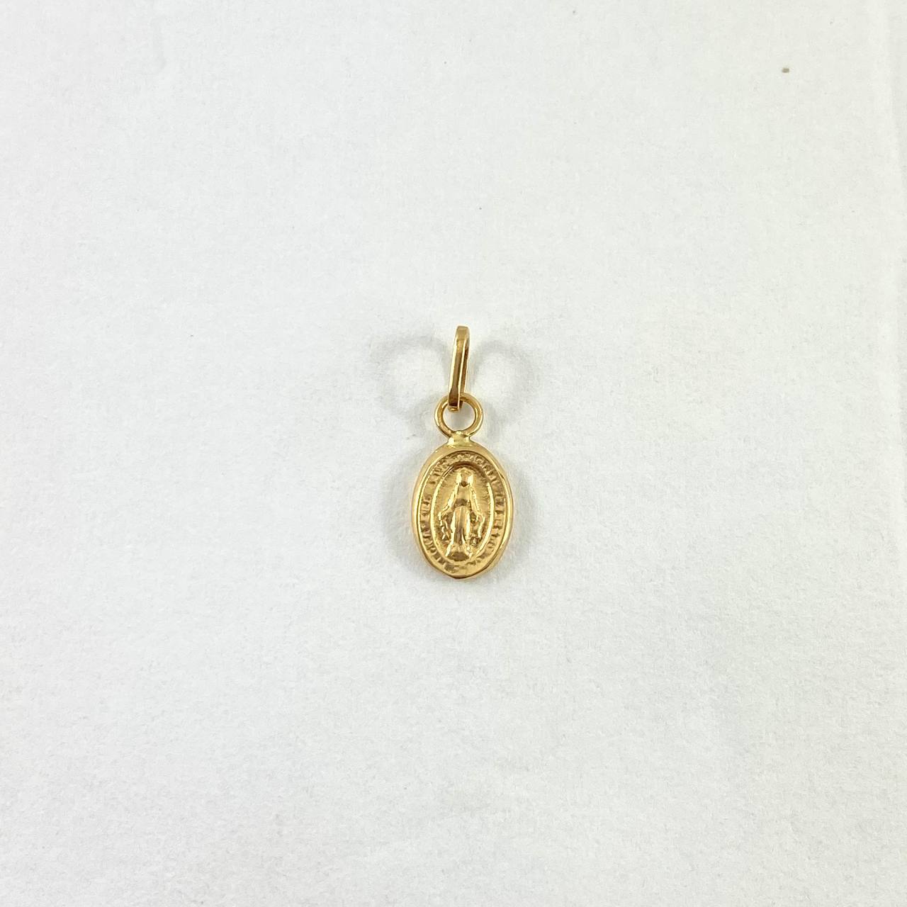 Dije Virgen Milagrosa 0.3gr / 1.4cm / Oro Amarillo