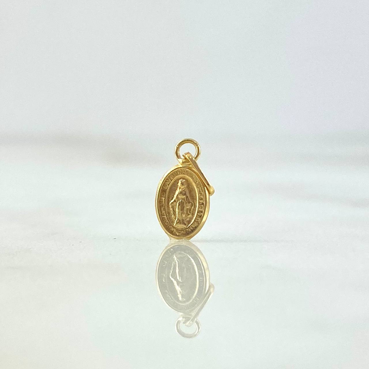 Dije Virgen Milagrosa 0.3gr / 1.4cm / Oro Amarillo