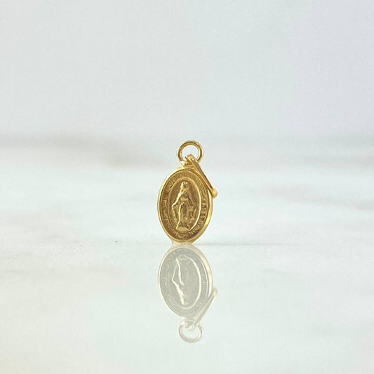 Dije Virgen Milagrosa 0.2gr / 1.4cm / Oro Amarillo