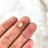 Dije Virgen Milagrosa 0.25gr / 1.4cm / Oro Amarillo