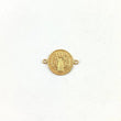 Herraje San Benito 1.55gr / 2.1cm / Plano Oro Amarillo