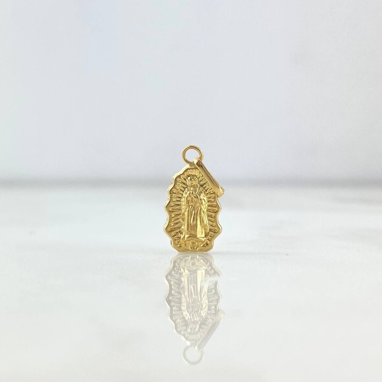 Dije Virgen Guadalupe 0.65gr / 2cm / Silueta Oro Amarillo